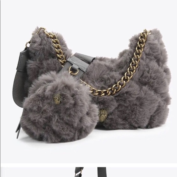 Kurt Geiger London Faux Fur shoulder